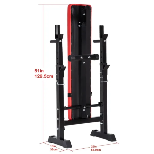 12ab8335-8c7c-4c4a-923b-4c6b5148e84a.webp MENCIRO Adjustable Folding Weight Bench