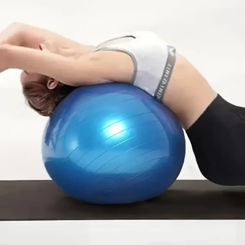 70d308c3-8d84-46fb-b3f9-3842db313f7f Blue PVC Exercise Ball 65.0cm