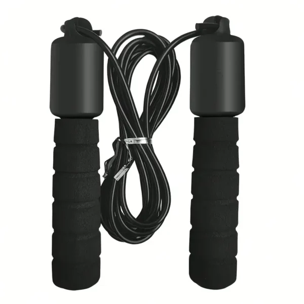 85965606-bbcc-46df-980f-8595ec9648c8 Black Fitness Jump Rope