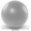9f1d4500b318417bbd16bb29c5409d1f-goods Gray Yoga Balance Ball with Air Pump